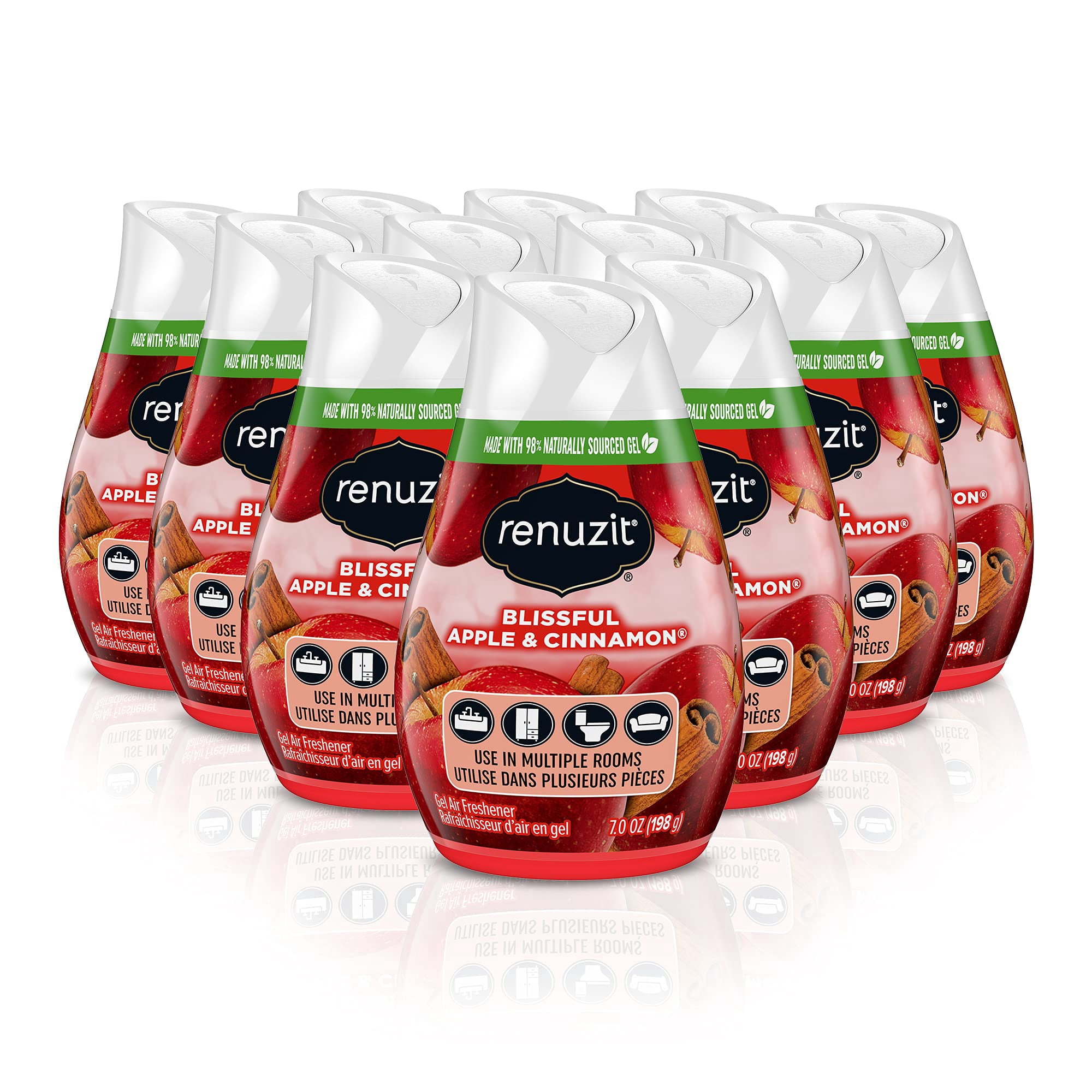 Renuzit - Ambientador Blissful De Manzana Y Canela 200 Ml (x12)