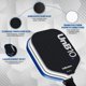 thumbnail image 2 of Juego de 2 palas de pickleball UnB10 de fibra de carbono 16 mm, 2 of 7