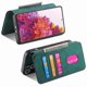 thumbnail image 2 of Funda Billetera Magnética para Samsung Galaxy S20 FE Soporte Tarjetas Desmontable Verde, 2 of 6