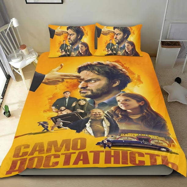 Película de Autoconfianza Conjunto de sábanas temático, trío de piezas, cómodo y amigable con la piel, diseño único, regalo de decoración para el hogar para familiares, amigos y fans,140cm *210cm