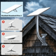 thumbnail image 2 of Starlink Gen 3 Montaje, Kit de Metal Ajustable para Montaje de Poste de Enlace en Forma de Estrella en Techo de Pared, Rotación de 180° a Prueba de Clima para Paredes de Concreto/madera Compatible, 2 of 9
