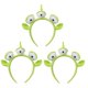 thumbnail image 1 of Diadema Pumnao Alienígena de Peluche – 3 Piezas – Lindo para Fiestas Temáticas, 1 of 5
