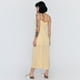 thumbnail image 2 of Vestido Mujer Largo Amarras Pecho Amarillo Corona, 2 of 5