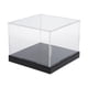 thumbnail image 1 of Caja De Exhibición Acrílica Base Negra Para Figuritas En Miniatura Coleccionables Escaparate 35cmx35cmx25cm, 1 of 5