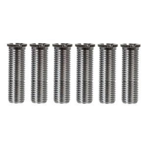 Bothyi - 6X Accesorios De Fijación De Fregadero Tornillo De Cesta De Fregadero De Cobre Para Lavabo De Cocina 34Mm