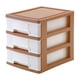 thumbnail image 3 of Cajón De Almacenamiento De Sobremesa De 3 Capas, Caja De Almacenamiento Multifuncional Para Maquillaje De Escritorio, 3 of 5