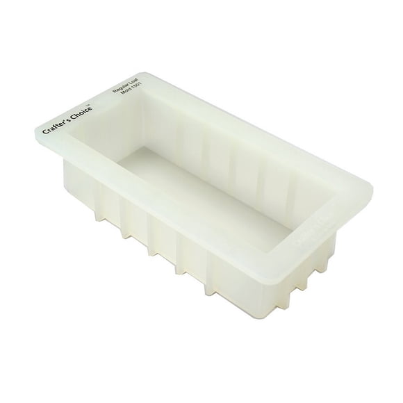 Molde de Silicona para Pan de Jabón Crafter's Choice Regular 1501