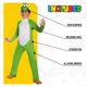 thumbnail image 4 of Disfraz Nintendo Super Mario Yoshi Deluxe para niños, talla M, 4 of 6