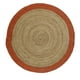 thumbnail image 4 of Alfombra Yute Red. Cancun 150X150 Naranjo, 4 of 4