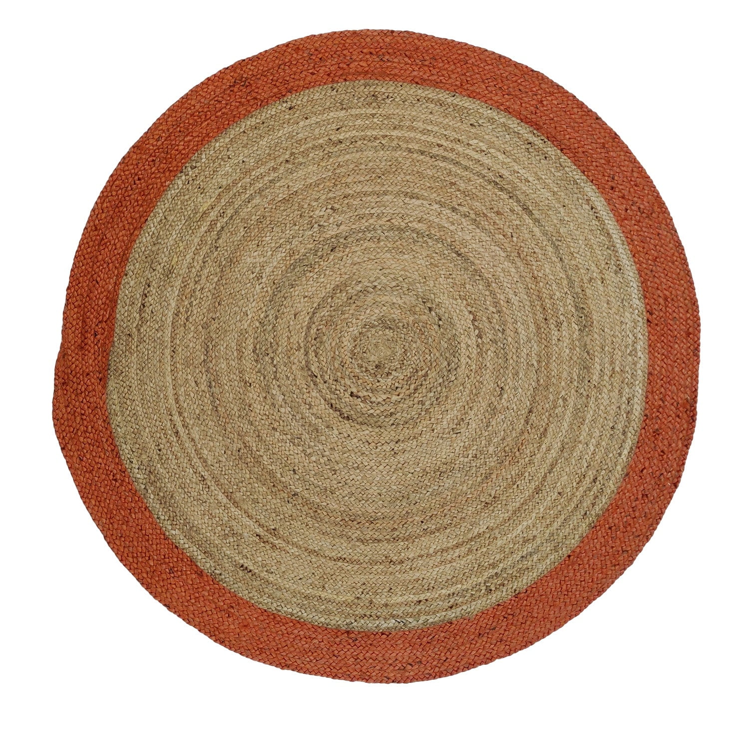 Dib - Alfombra Yute Red. Cancun 150x150 Naranjo