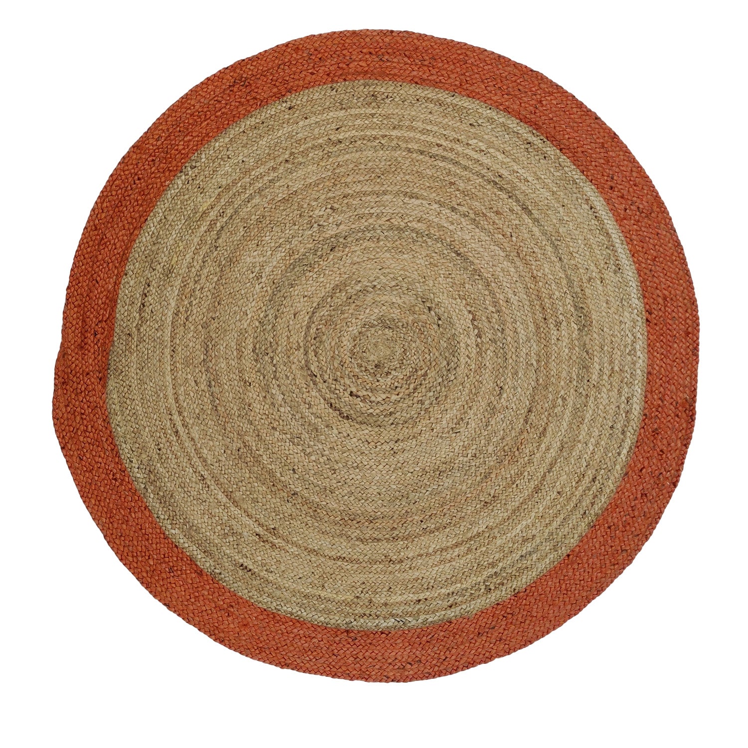 Dib - Alfombra Yute Red. Cancun 150X150 Naranjo