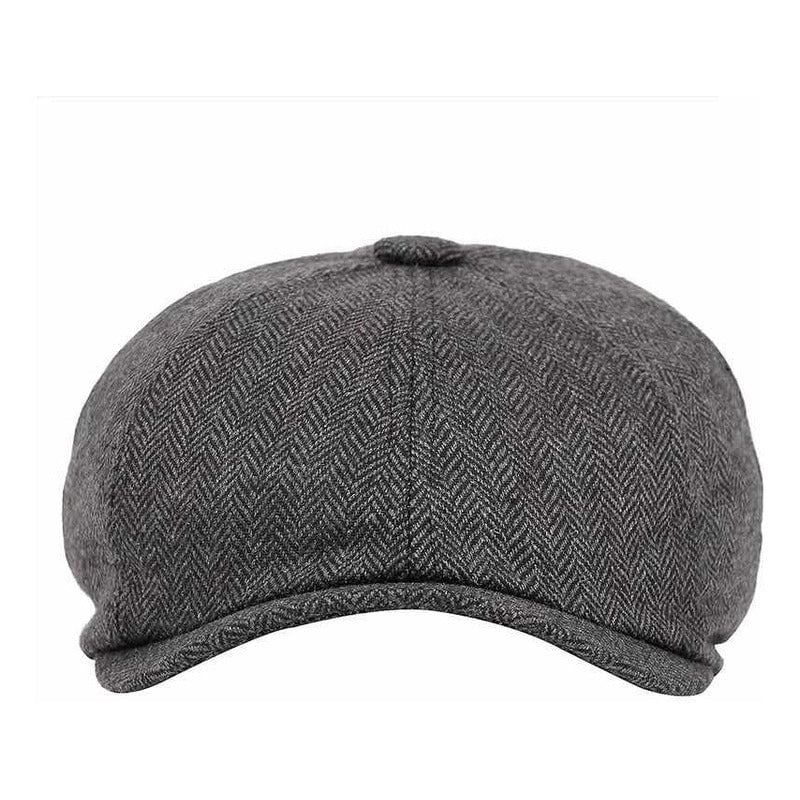 Mercado Cbf - Boina Peaky Blinders Sombrero Hombre Elegante Con Estilo Gris Oscuro