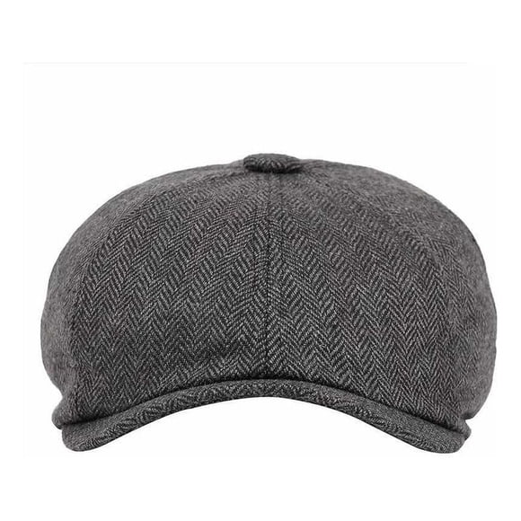Boina Peaky Blinders Sombrero Hombre Elegante Con Estilo Gris Oscuro