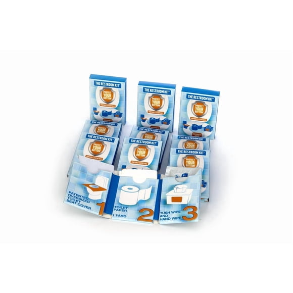 Kit de baño El kit de baño portátil desechable (paquete de 12)
