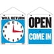 thumbnail image 1 of Carteles abiertos y cerrados BAZIC Products for Business, 7,5 x 9 cm, paquete de 24, 1 of 7
