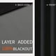 thumbnail image 3 of Juego de cortinas Blackout Joydeco de 183 cm de largo con 2 paneles, color negro, 3 of 8