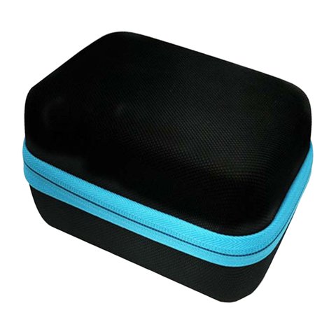 Ioensy - Estuche De Transporte De Aceite Esencial Con 12 Ranuras Para Viaje, Bolsa De Almacenamiento Para 15 Ml, Azul