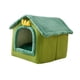 thumbnail image 1 of Cama Para Gatos, Cama Para Dormir, Lavable, Suave, Cálida, Refugio, Antideslizante, Extraíble, Casa Para Gatos S, 1 of 5