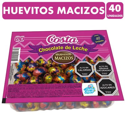 Bandeja Huevitos Macizos Pascua 192 G Costa