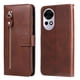 thumbnail image 2 of Funda con Cremallera para Huawei Nova 12, Carcasa Cartera de Cuero PU con Soporte y Tarjetero, 2 of 6