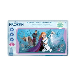 Disney - Puzzle Panorámico 3 En 1 Frozen