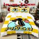 thumbnail image 1 of 3pcs Pingu Penguin Style Bedding Set Soft Duvet Cover with 2 Pillowcases All Season Comfort Vibrant Cartoon Design, 1 of 5