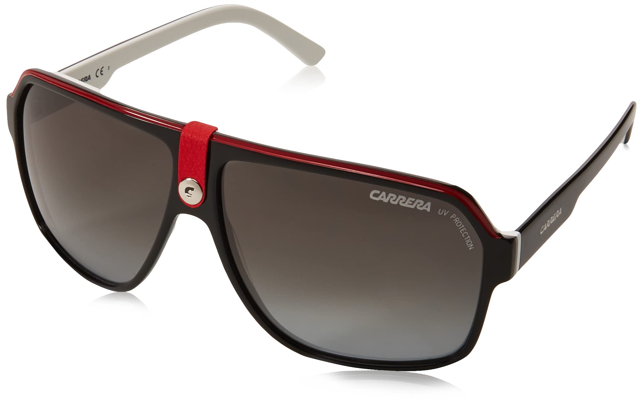 Gafas De Sol Carrera Carrera 33/S, Unisex, Color Negro Y Blanco Cristalino