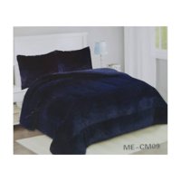 Genérico - Cobertor Peludo Chiporro 2 Plazas - Azul Marino