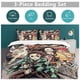 thumbnail image 5 of Demon Slayer Anime Home Bed 3-piece Set Classic Japanese Anime Polyester Wash Student Dormitory Set, 5 of 5