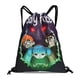 thumbnail image 1 of Sally Face Mochila de Cuerdas para Deportes y Gimnasio, Bolsa de Cuerdas Resistente al Agua, Bolsa Cinch, 30×40cm, 1 of 6