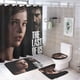 thumbnail image 1 of The Last Of Us theme 4 piece Shower Curtain Set With Rugs Waterproof Bathroom Decor Set Includes Bath Mat U shaped Rug Toilet Lid Cover And Curtain With Hooks, 1 of 6