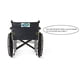 thumbnail image 2 of Cinturón de seguridad con correa para silla de ruedas Auto Style HEALTHLINE de hasta 60 pulgadas, 2 of 2
