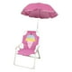 thumbnail image 3 of Silla De Camping Para Niños Con Sombrilla, Práctica Y Portátil Para Viajes Al Aire Libre En El Jardín, Helado, 3 of 4