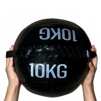 Linea Sport - Balón Medicinal 10 Kg De Ecocuero Antideslizante Para Crossfit