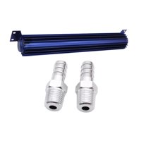 Ioensy - Enfriador De Transmisión De Dos Pasos, Disipador De Calor Para Automóviles, Camiones Y Otros Vehículos.