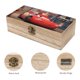 thumbnail image 3 of Cars: Aventuras en el Camino Caja Organizadora de Madera Rústica - Caja Decorativa Multifuncional para Escritorio, Hogar, Oficina, Joyas y Manualidades, 3 of 6