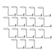thumbnail image 3 of 18pcs Accesorios Para Motocicletas Casco Titular Percha Rack Chaqueta Gancho Regalos, 3 of 5