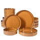 thumbnail image 1 of Juego de vajilla Bloomhouse Santorini Mist Terracotta 16 piezas, 1 of 6