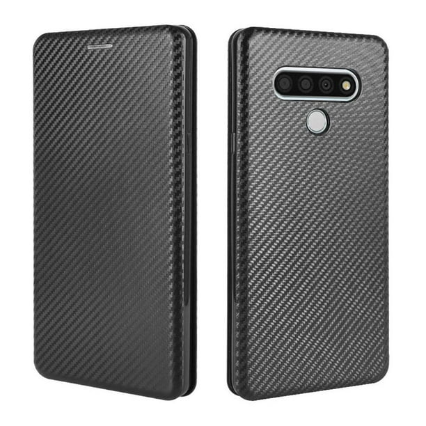 Funda Flip para FOXDOCK LG Stylo 6 - Funda magnética de negocios, funda protectora delgada