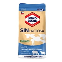 Leche En Polvo Semidescremada Sin Lactosa Bolsa 800 G Loncoleche