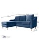 thumbnail image 4 of Seccional Barcelona Chenille Tipo Lino Azul 3 Cuerpos, 4 of 4