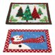 thumbnail image 3 of 2 Juegos De Kits De Gancho De Pestillo Alfombra Con Motivos Navide?os Cojín De Alfombra Que Hace Decoración Navide?a, 3 of 5