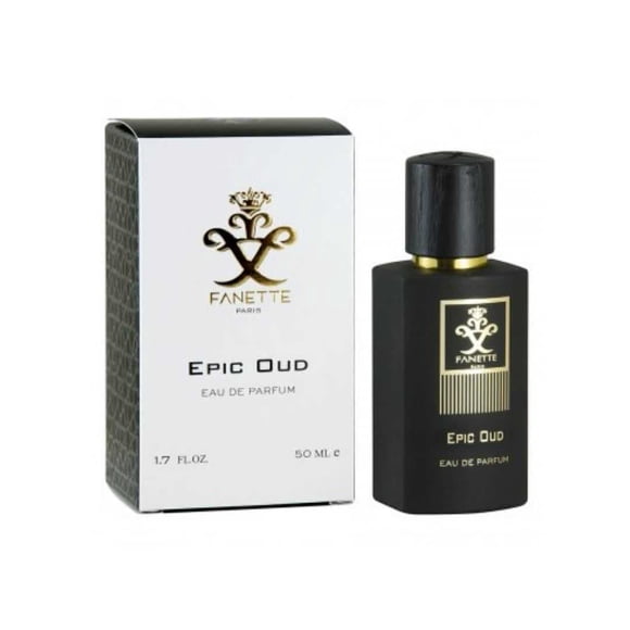 Perfume Fanette Paris Epic Oud Eau de Parfum para hombre, 50 ml