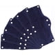 thumbnail image 1 of 6 bandas de sudor para casco, forro de algodón lavable, trapos de tela de felpa con broches, accesorios de construcción para casco, azul oscuro, 1 of 7