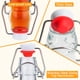 thumbnail image 4 of Botellas de vidrio WILLDAN de 120 ml, paquete de 12, herméticas con tapa abatible, 4 of 7
