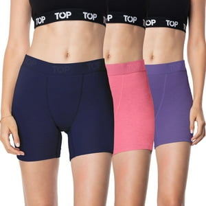 Bóxer Mujer Medio Algodón Pack 3 C2 Top