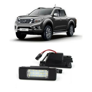 Genérico - Luz Led Matricula Ppu Para Nissan Np 300 2017+ (2Unid)