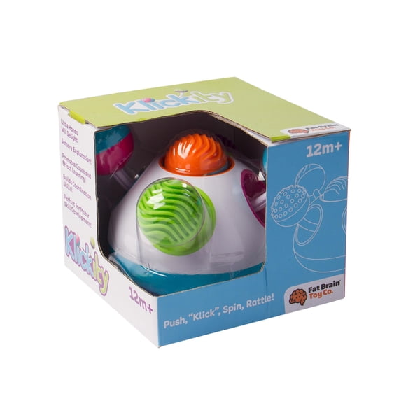 Juguete para bebés Fat Brain Toys Klickity con exploración sensorial