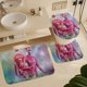 thumbnail image 5 of Juego de Alfombras de Baño Desmarcar Cristiano Ronaldo Terciopelo Coral 3 Piezas, 5 of 6