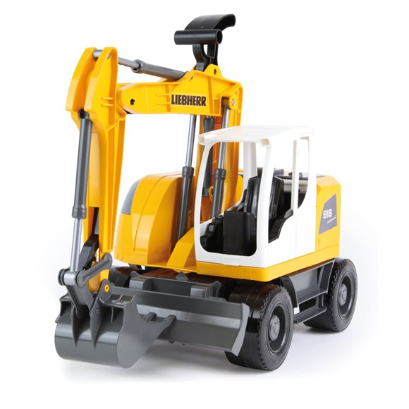 Excavadora de juguete Kobal Liebherr A918 con protección UV y gran durabilidad